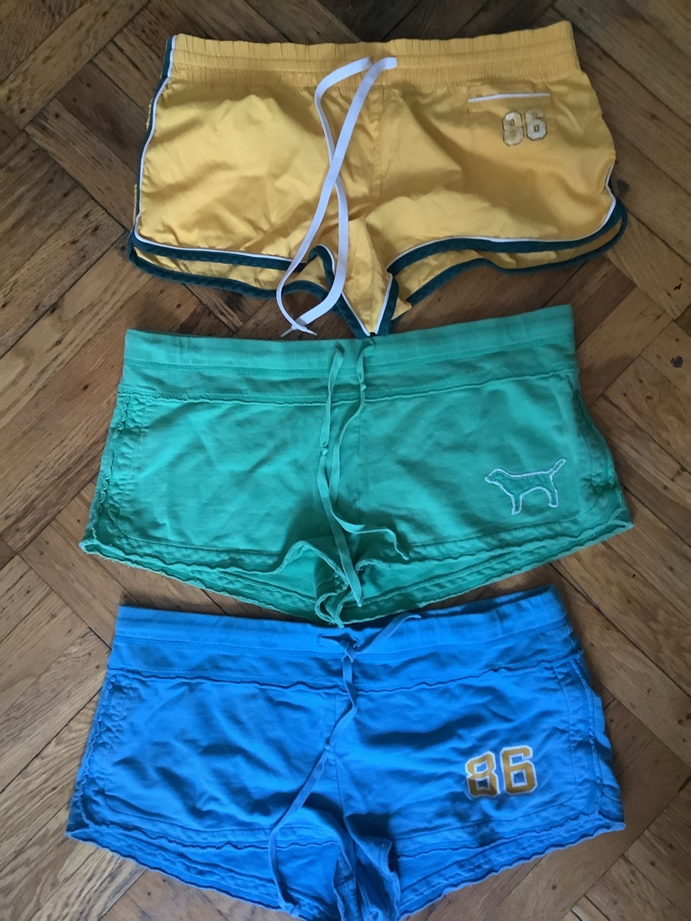 Pink Victoria Secret shorts bundle M